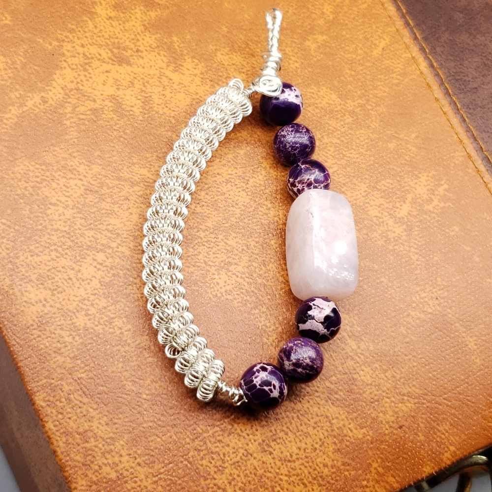 Wire wrapped pendant